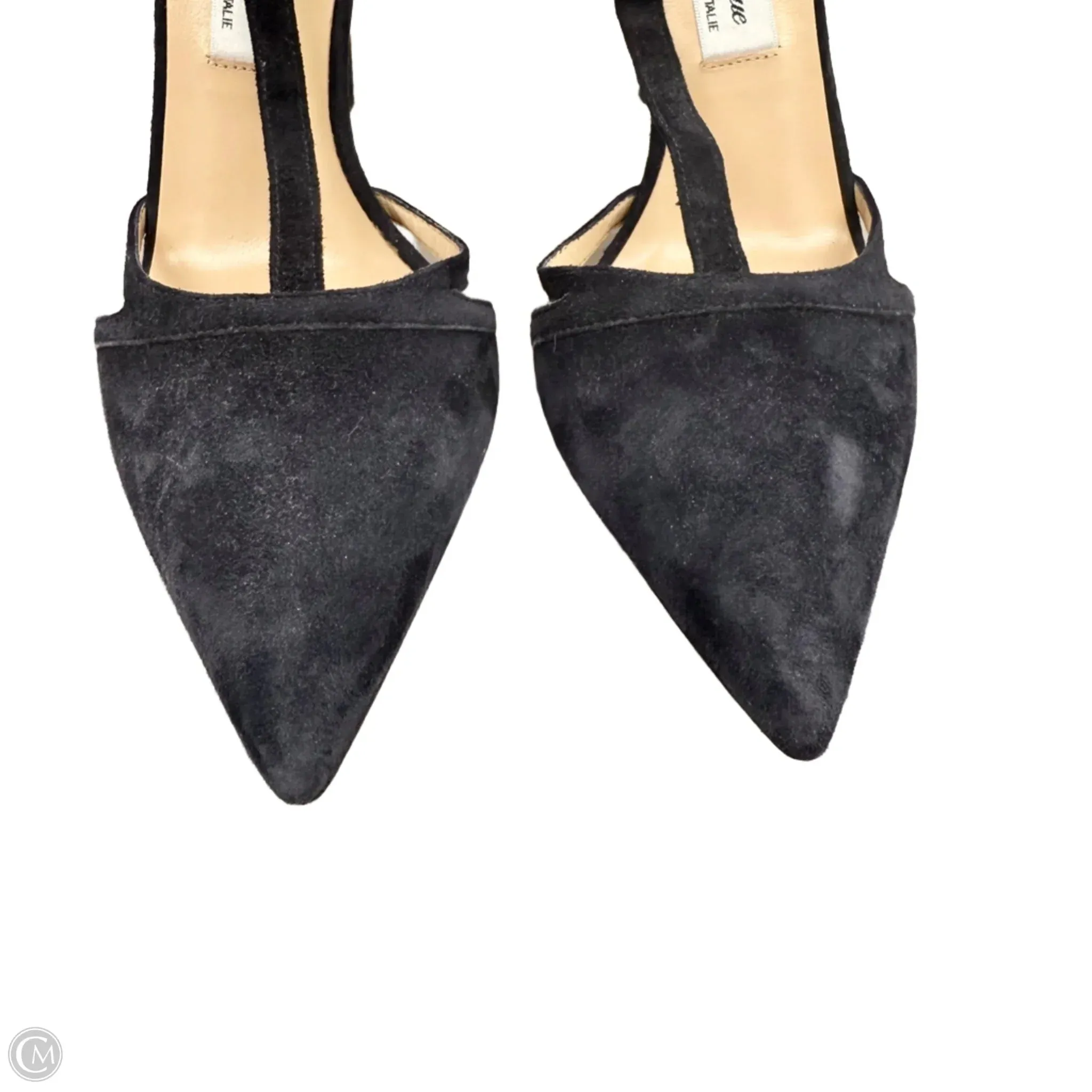 Shoes Heels Stiletto By Saks Fifth Avenue In Navy, Size: 6