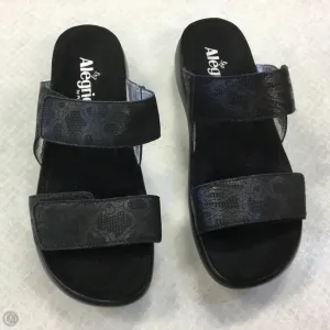 Shoes Heels Wedge By Alegria In Black, Size: 8.5