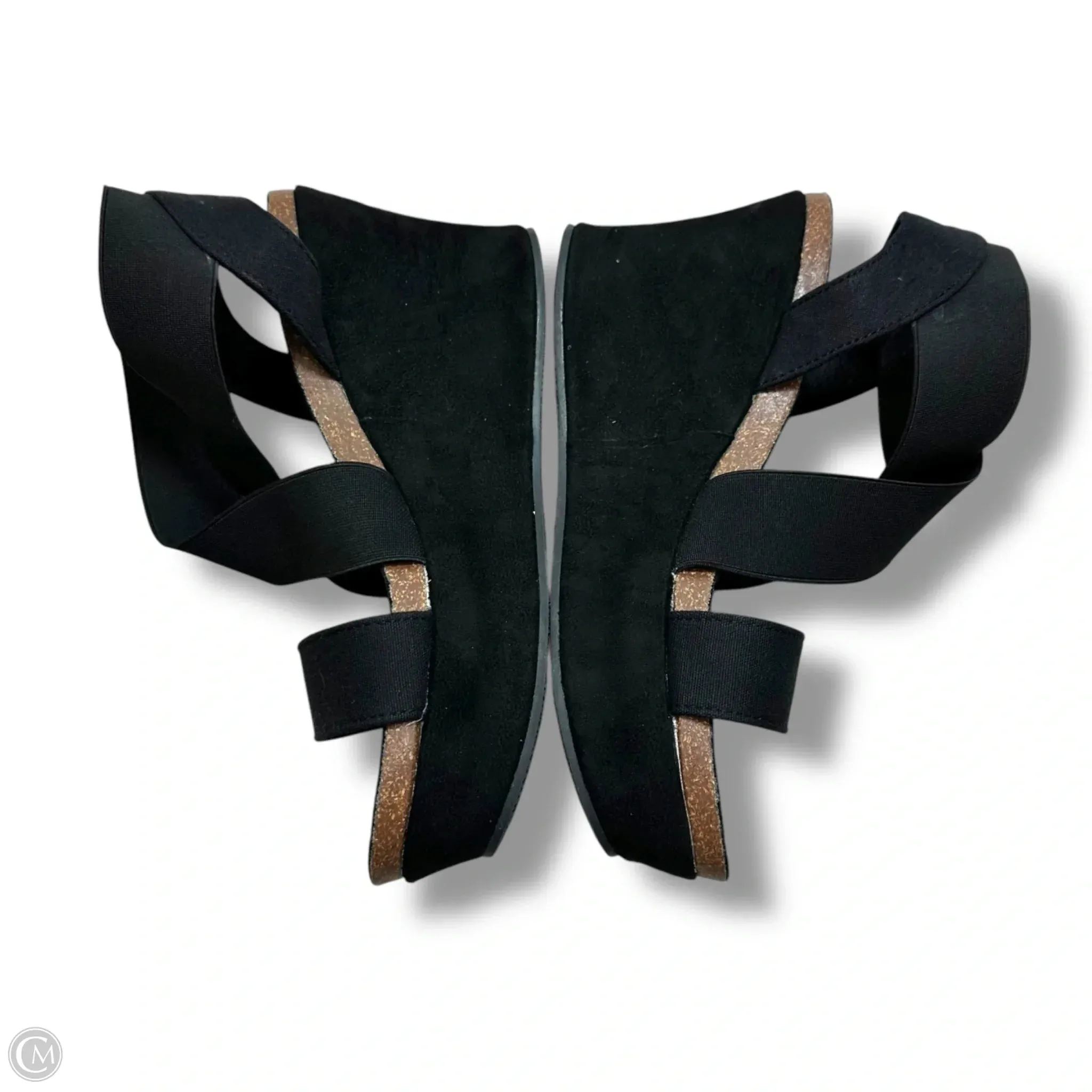 Shoes Heels Wedge By Beach by Matisse In Black, Size: 7