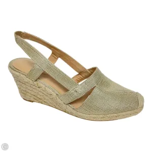 Shoes Heels Wedge By Lauren By Ralph Lauren In Tan, Size: 11