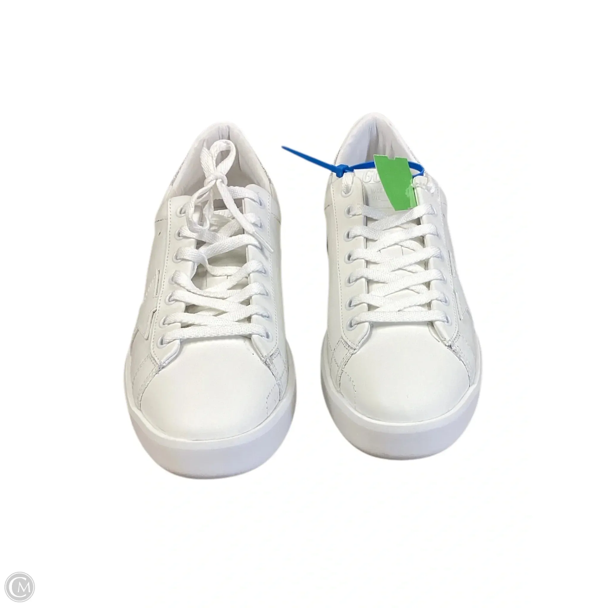 Shoes Luxury Designer By Golden Goose In White, Size: 10