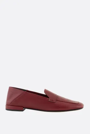 smooth leather loafers