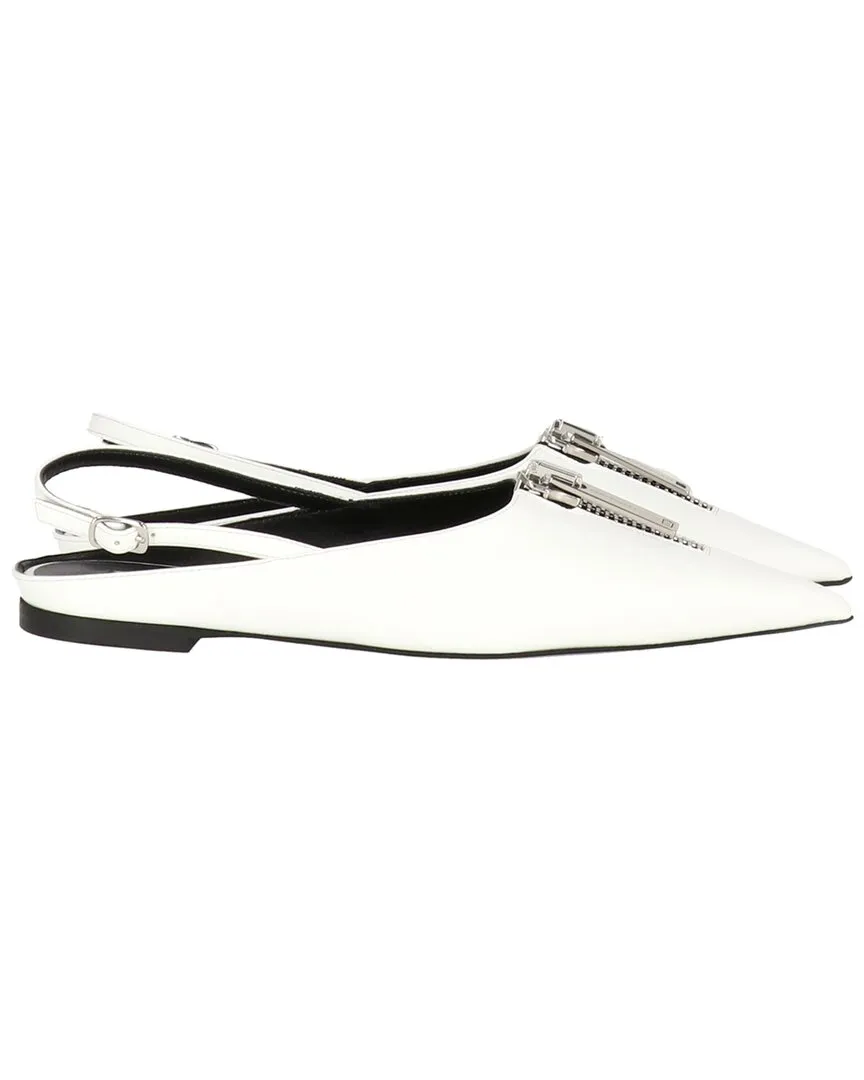 Stella McCartney Zipit Slingback Flat