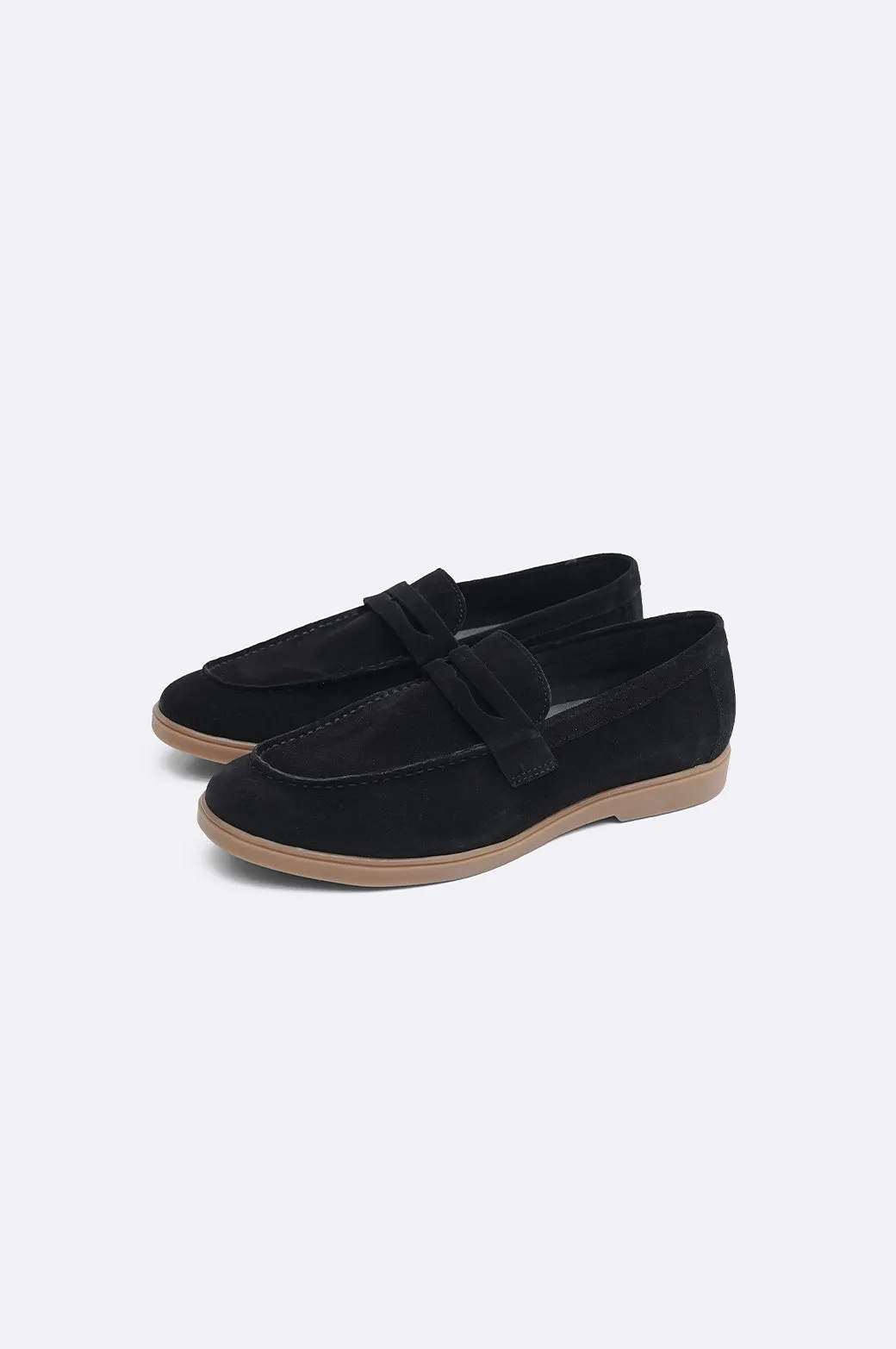 SUEDE LEATHER LOAFERS