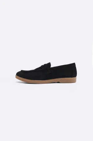 SUEDE LEATHER LOAFERS