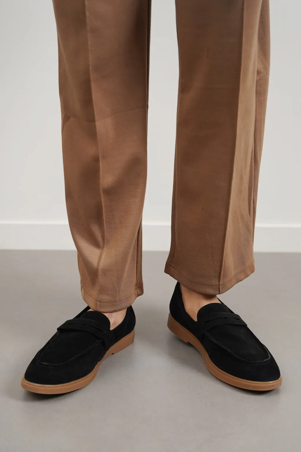 SUEDE LEATHER LOAFERS