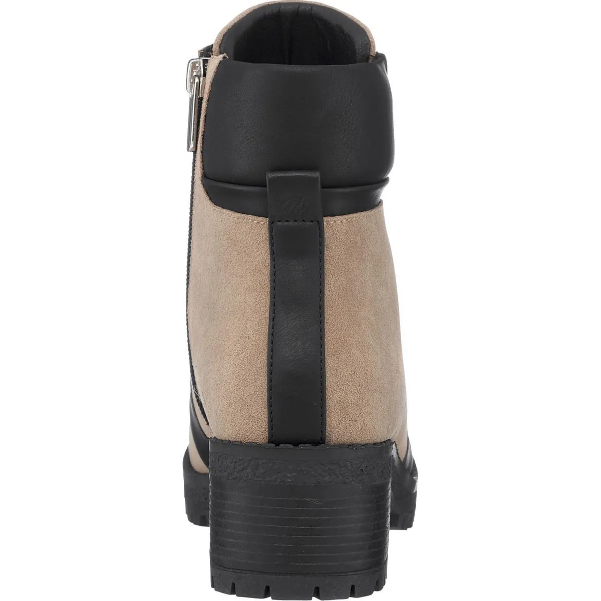 Taylor Womens Ankle Zipper Combat & Lace-up Boots