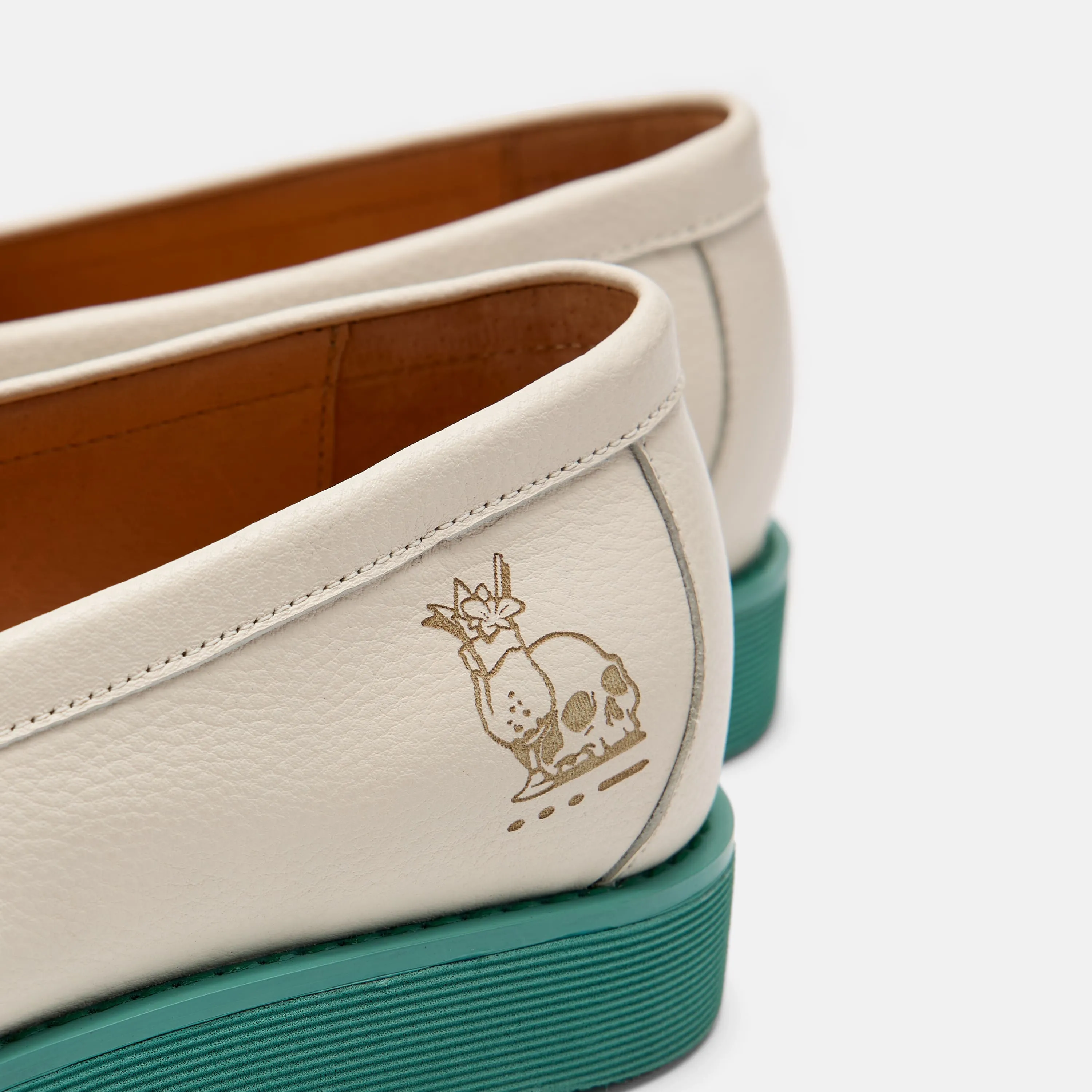 Three Dots and a Dash 'Not Too Sweet' Leather Penny Loafers - Men's