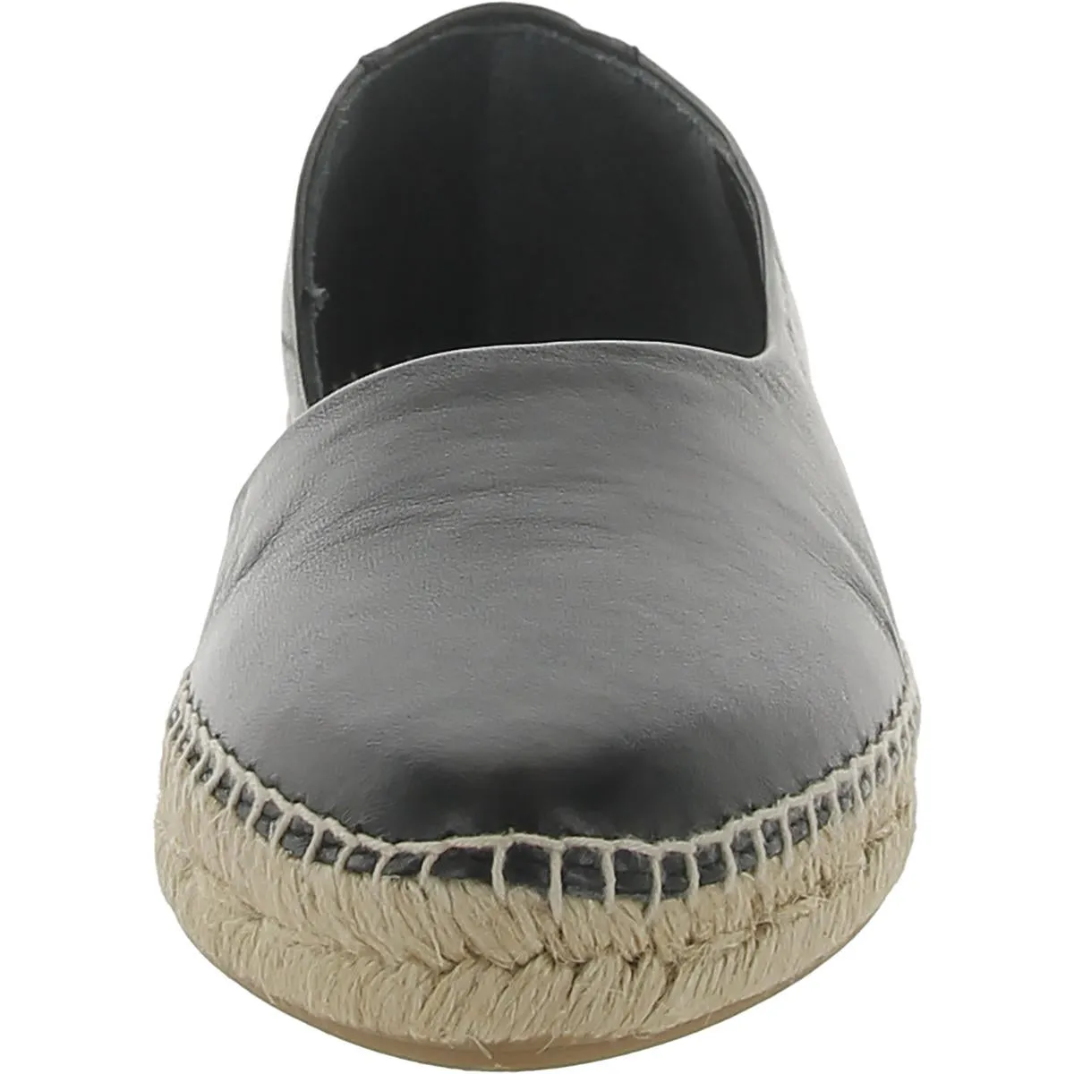 Tita Womens Leather Slip-On Espadrilles