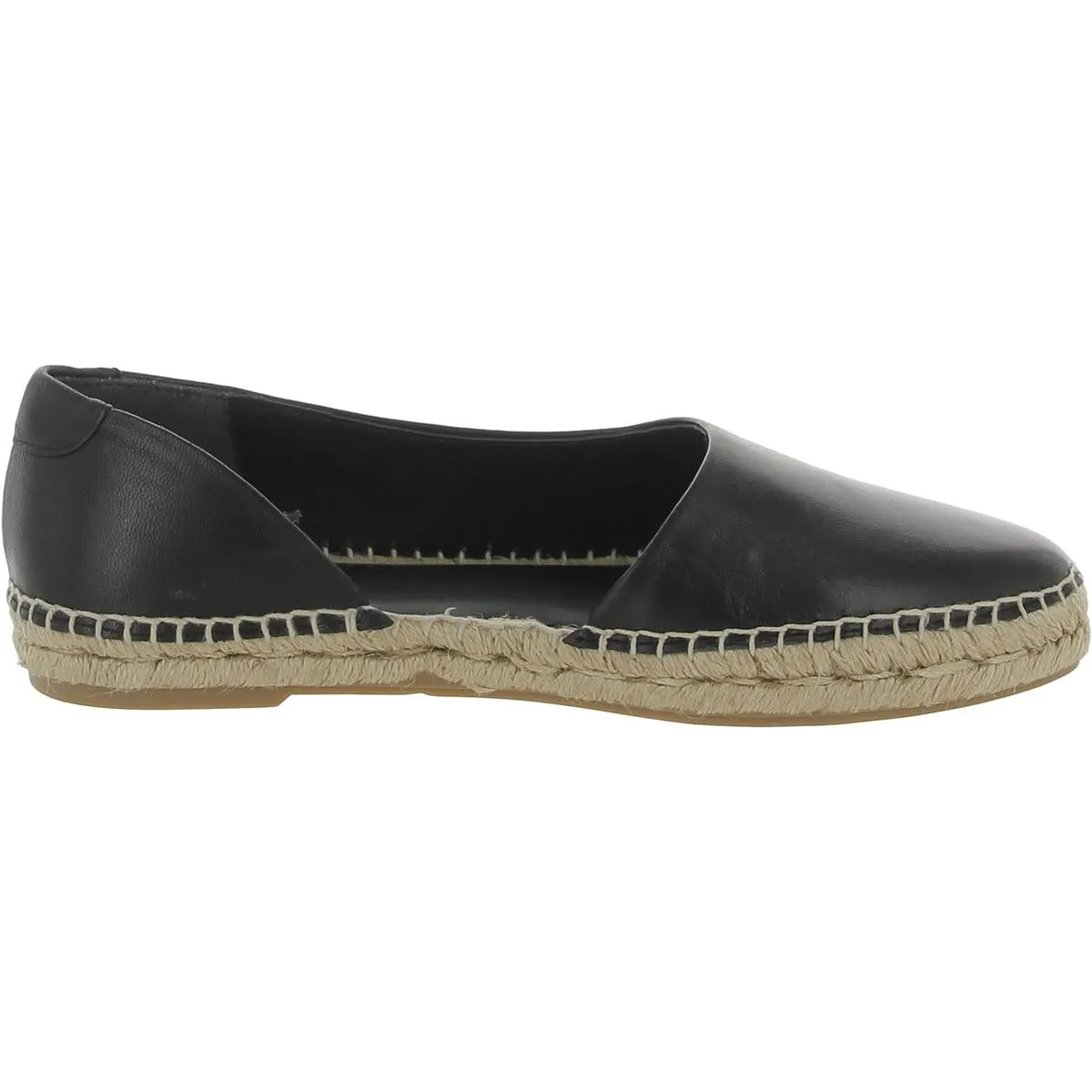 Tita Womens Leather Slip-On Espadrilles