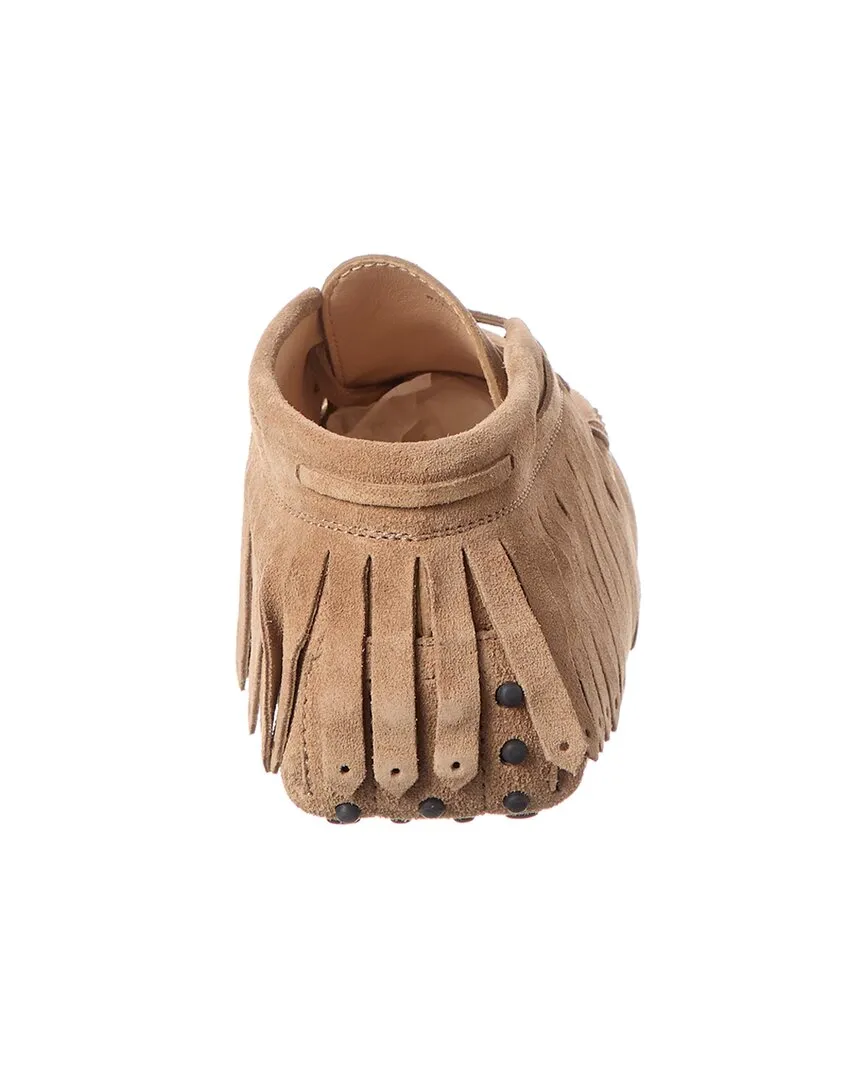 TOD��s Gommino Suede Moccasin