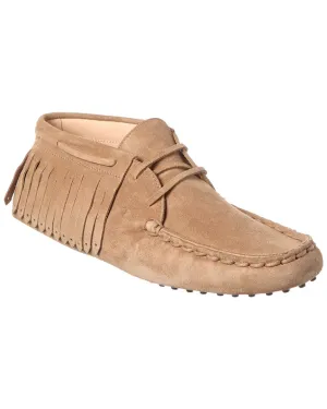 TOD��s Gommino Suede Moccasin