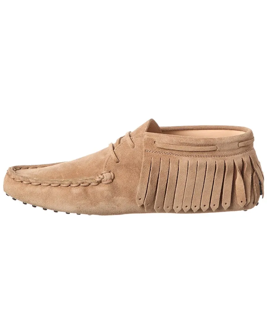 TOD��s Gommino Suede Moccasin