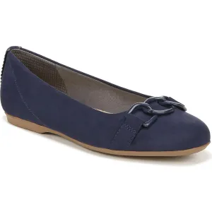 Wexley Adorn Womens Chain Slip On Ballet Flats