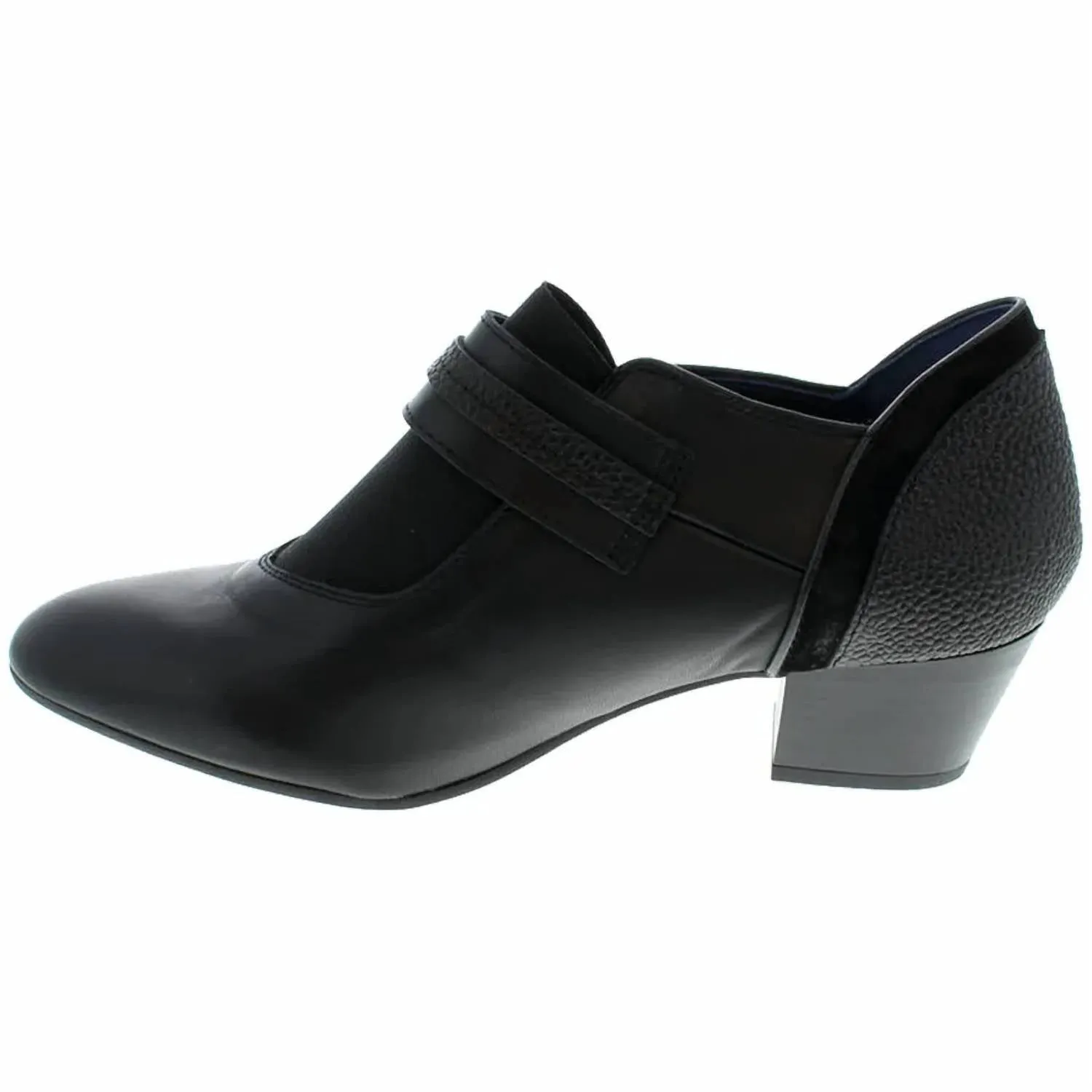 Women's Dora Heel Shoes In Black