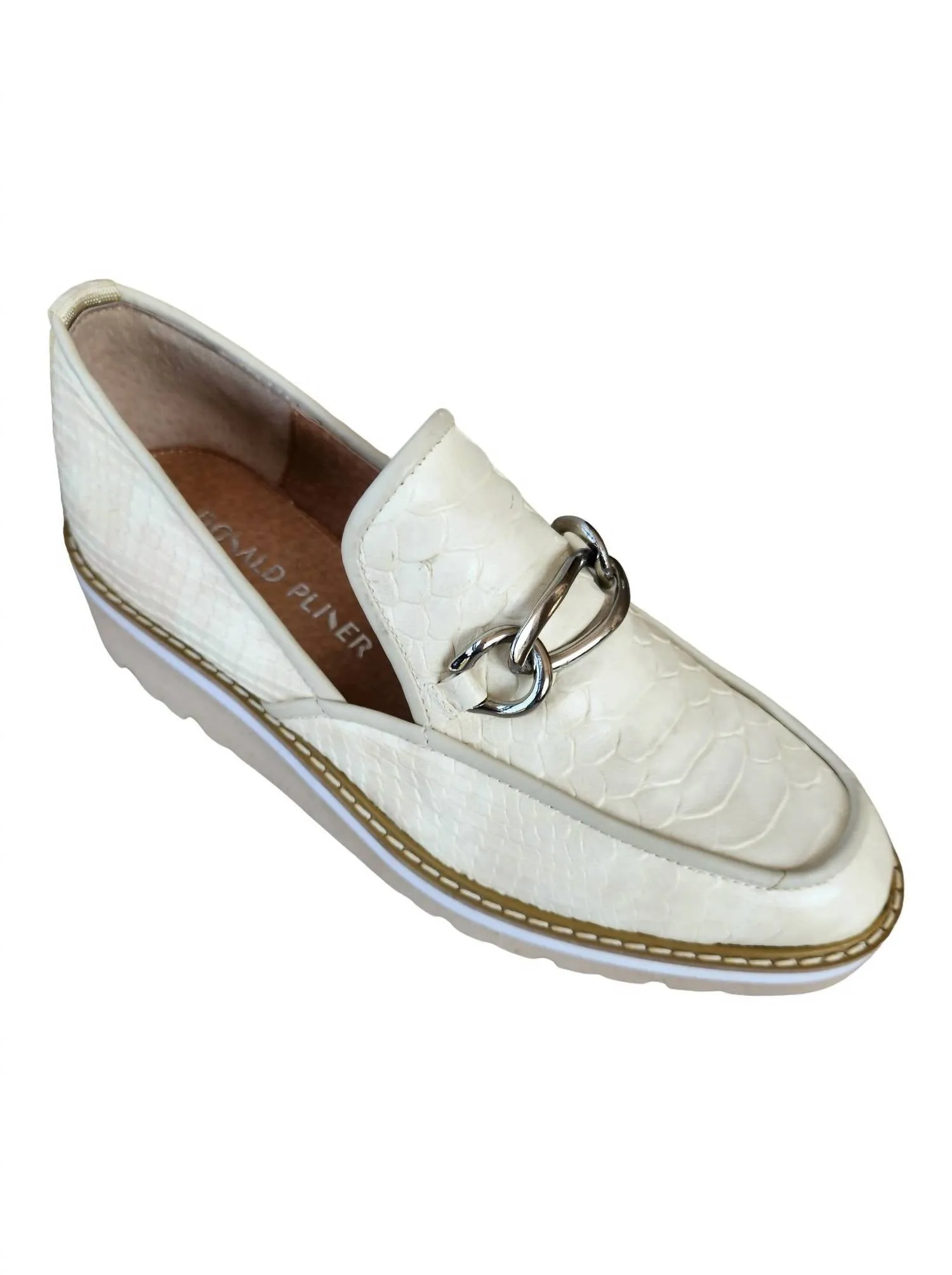 Women's Tabitha Wedge Loafers In Oyster