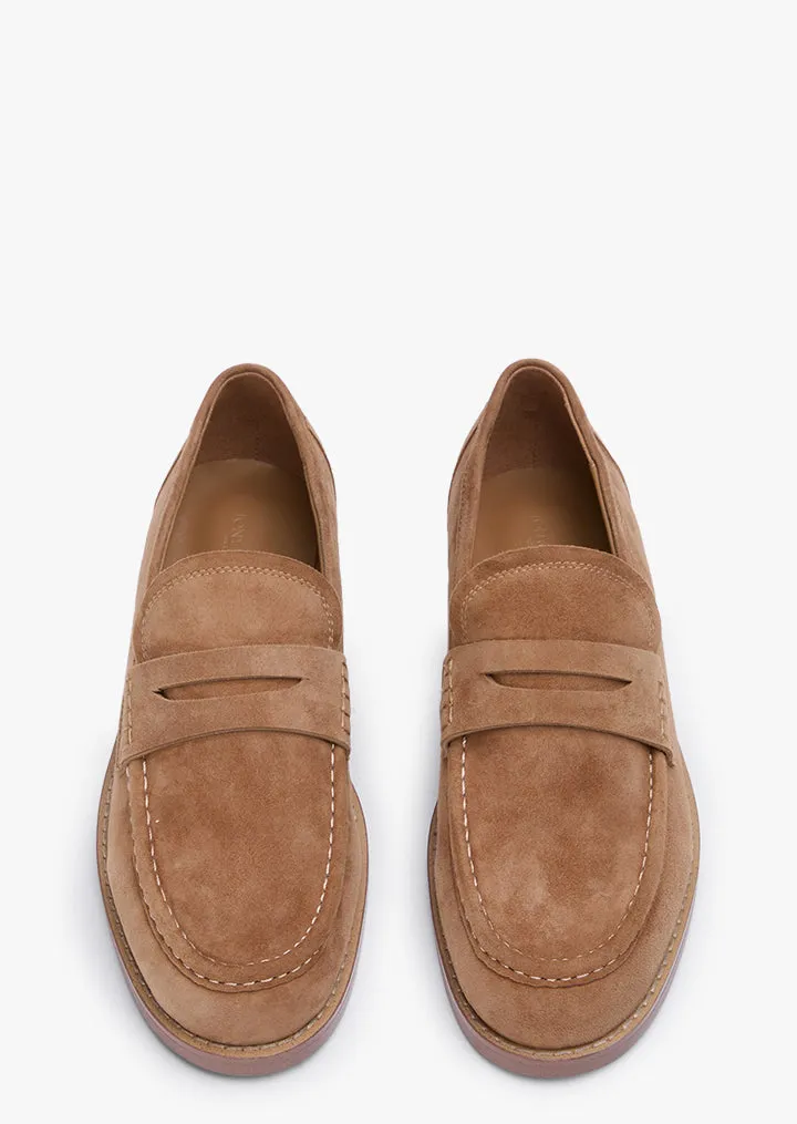 Zac Taupe Suede