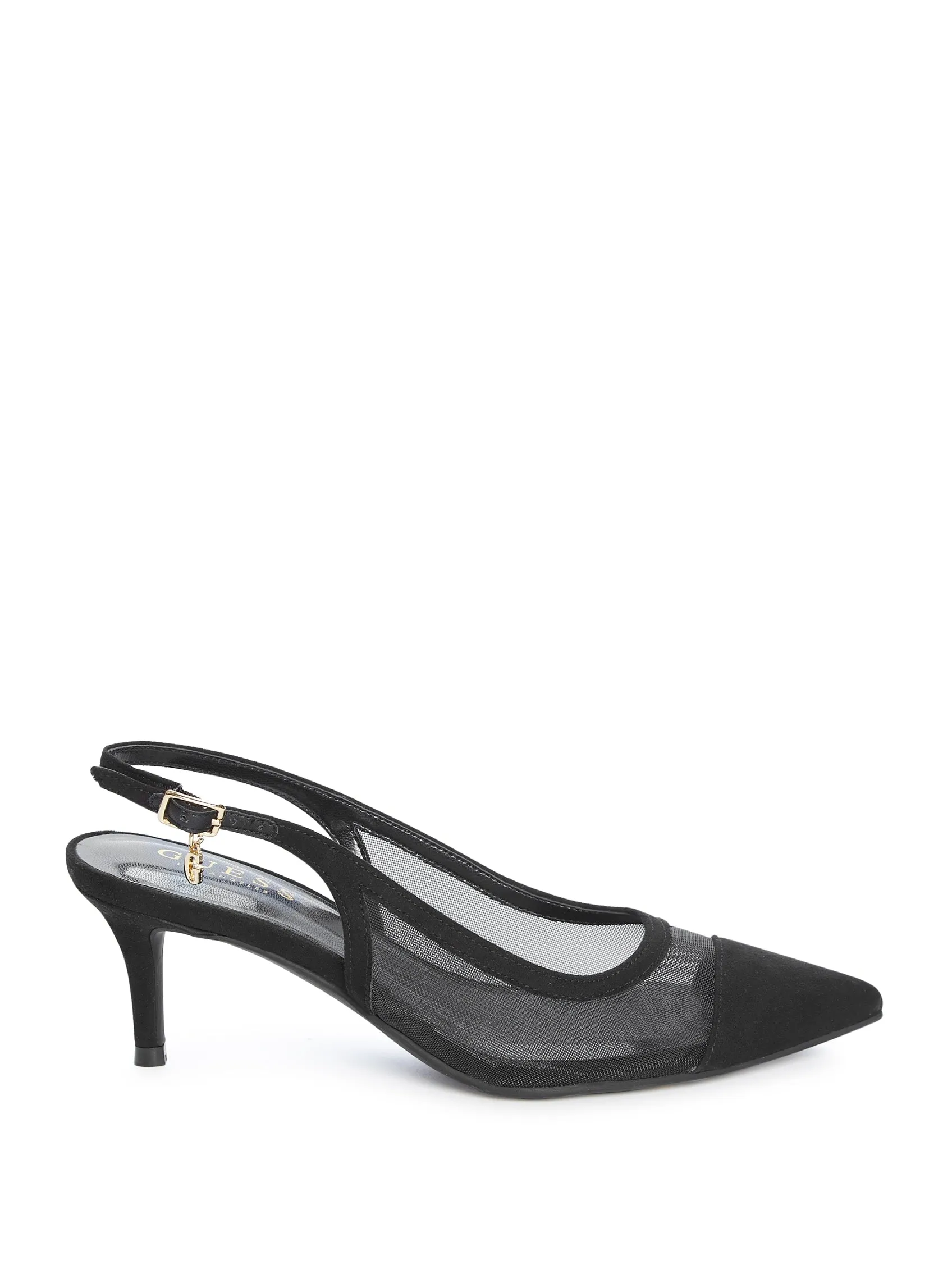 Zoeyy Slingback Kitten Heels